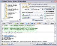 HandyFile Find and Replace: Office Edition screenshot